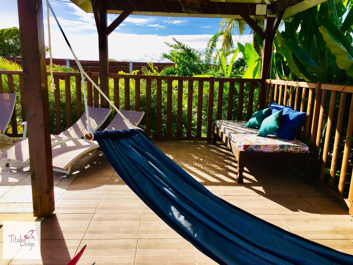 Titalee Lodge 3 Villas Autour D'Une Piscine Saint-Francois  Bagian luar foto