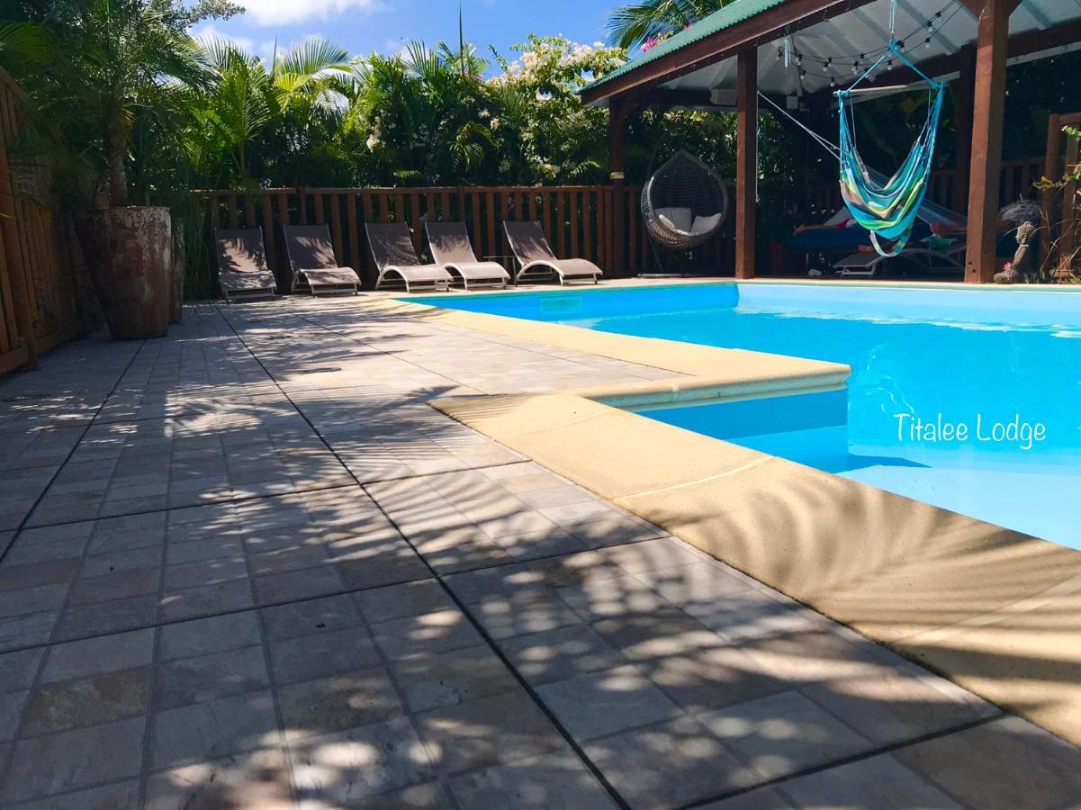 Titalee Lodge 3 Villas Autour D'Une Piscine Saint-Francois  Bagian luar foto